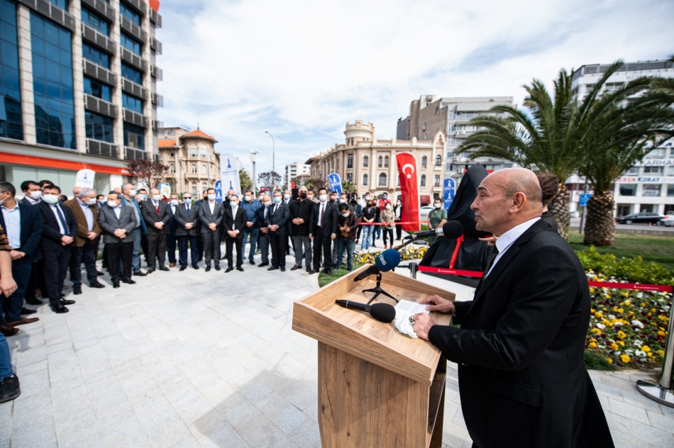 Çaka Bey Büstü açıldı