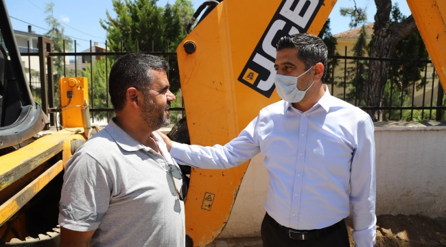 Başkan Kayalar personeliyle bayramlaştı