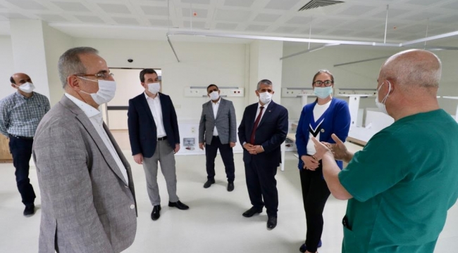 Bergama devlet hastanesi ek binası hizmete girmek için gün saymaya başladı