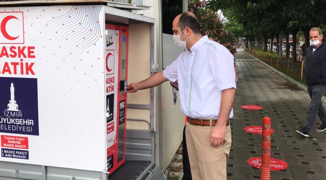 Çiğli ve Gaziemir’e de seyyar maskematik