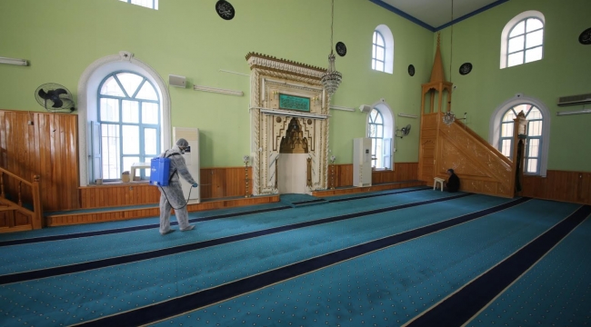 Torbalı'da camiler Cuma namazına hazır