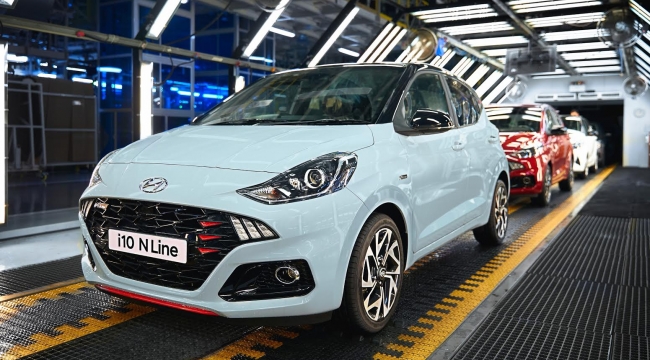 Hyundai Assan Yeni i10 N Line'ın üretimine başladı