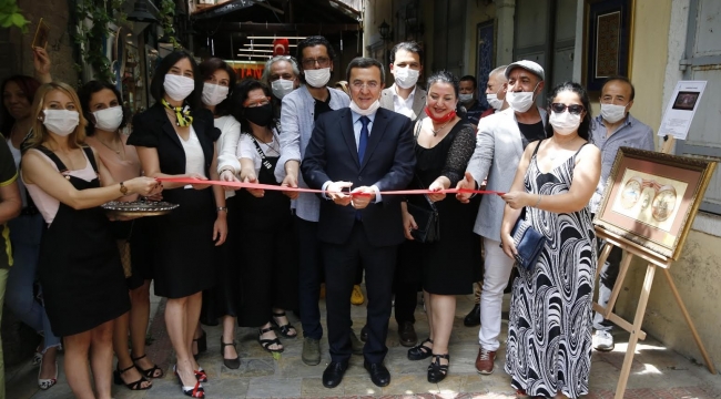 Kemeraltı sanatla buluştu