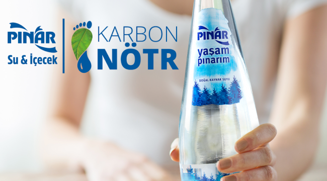 Pınar Su ve İçecek, Türkiye'nin "Karbon-Nötr" ürünlerini üreten ilk içecek firması oldu