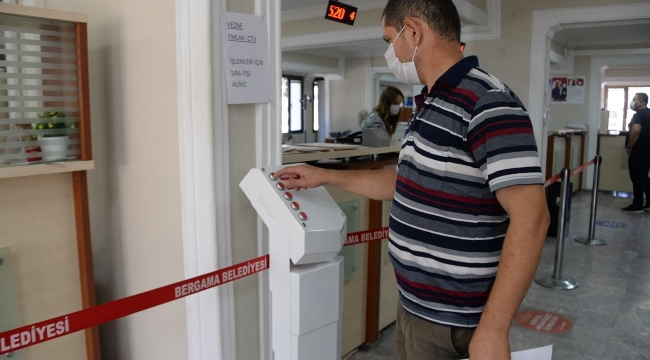Bergama Belediyesi sıramatik yeniliğine kavuştu