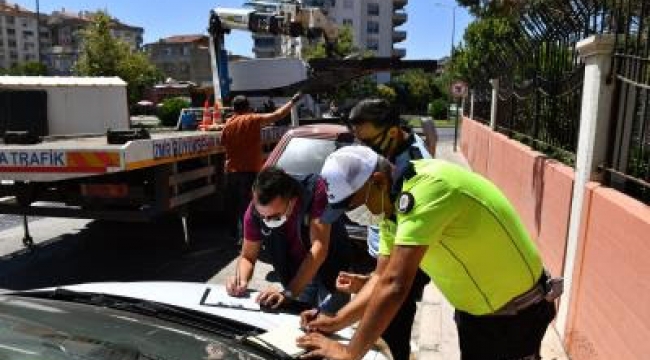 İzmir'de 6 ayda 184 hurda araç çekildi