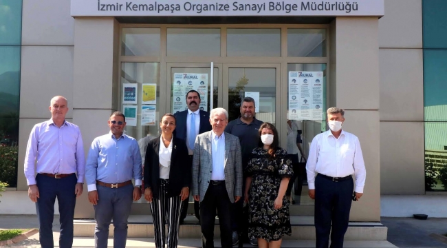 Kemalpaşalı sanayicilerden KOSBİ’ye ziyaret