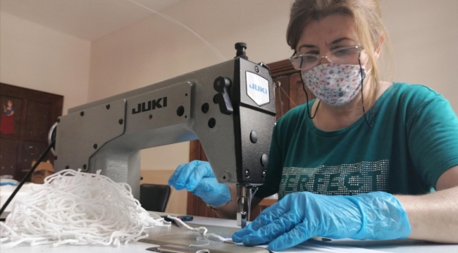 Ödemiş’te maske dayanışması 160 bin maskeye ulaştı