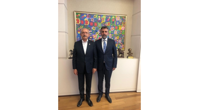 Başkan Sandal, CHP Genel Başkanı Kılıçdaroğlu'nu ziyaret etti