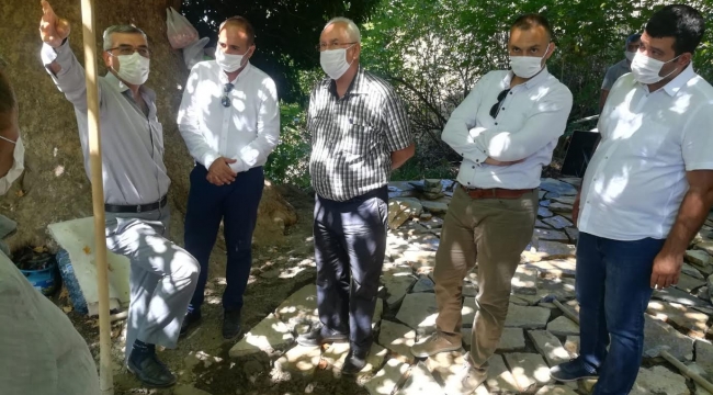 Başkan Selvitopu Kavacık'taki çalışmaları denetledi