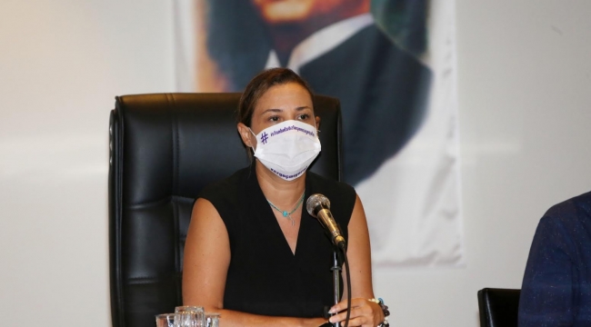 Başkan Sengel'den İstanbul Sözleşmesi'ne maskeli destek