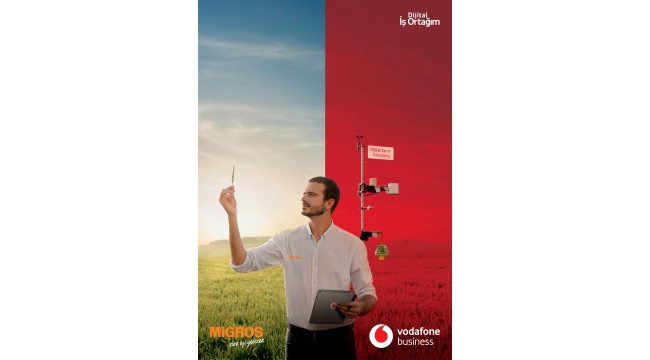 Migros tarımda kalite ve verimi Vodafone teknolojisi ile artıracak