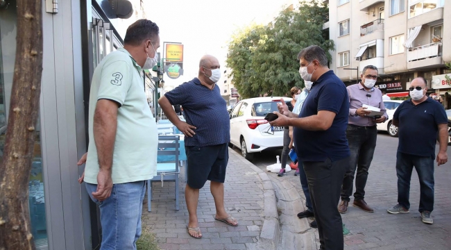 Tugay’dan sahada korona denetimi