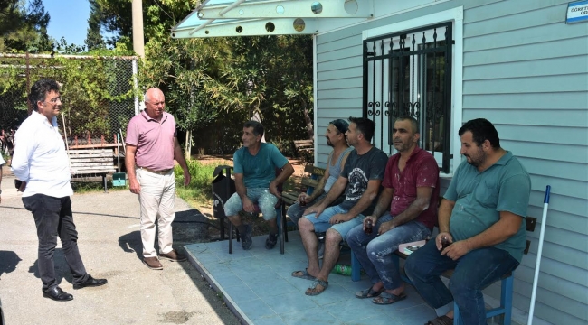 Başkan Karakayalı sahada
