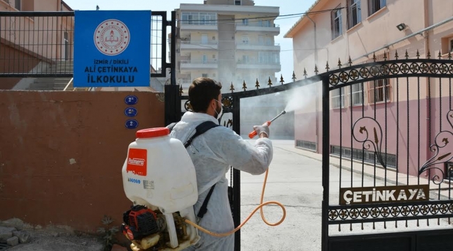 Dikili’de okullar eğitim öğretime hazır
