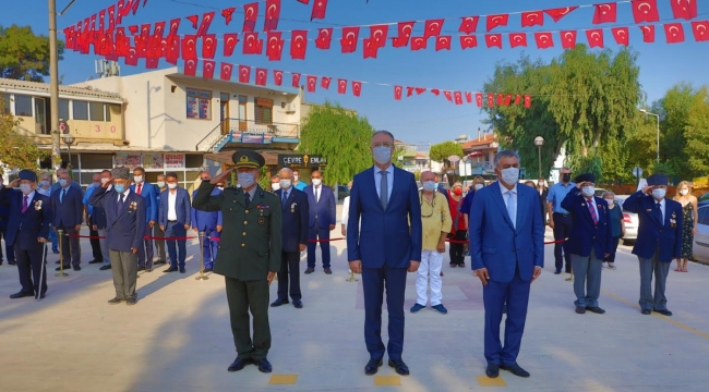 Güzelbahçe’de gaziler unutulmadı