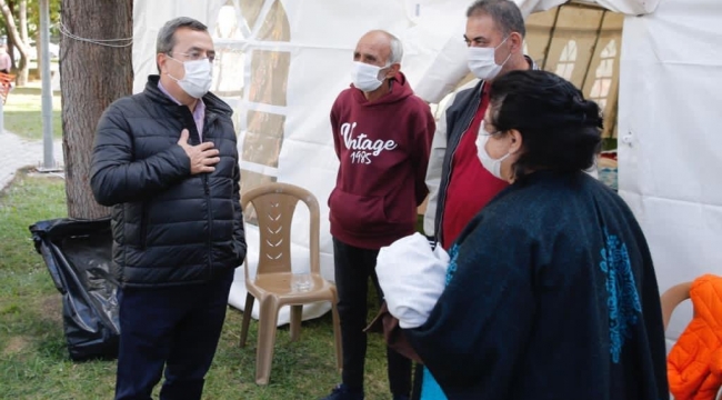 Başkan Abdül Batur’dan kira kampanyasına 10 bin lira bağış