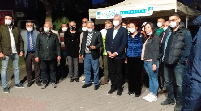 (Foto Galerili Haber) Başkan Engin: “Yaraları birlikte saracağız”