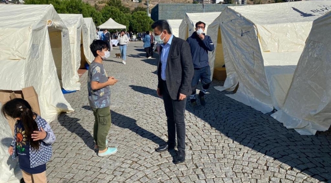 (Foto Galerili Haber) Dikili’den yardım eli