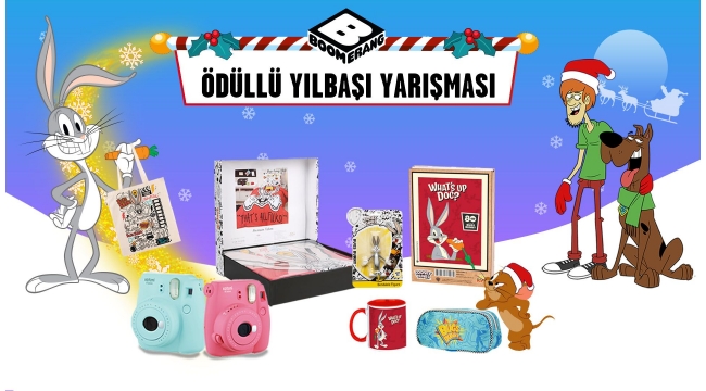 En eğlenceli yılbaşı yarışması Boomerang TV'de başlıyor