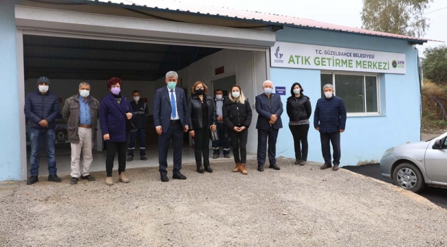 Güzelbahçe'ye atık getirme merkezi kuruldu