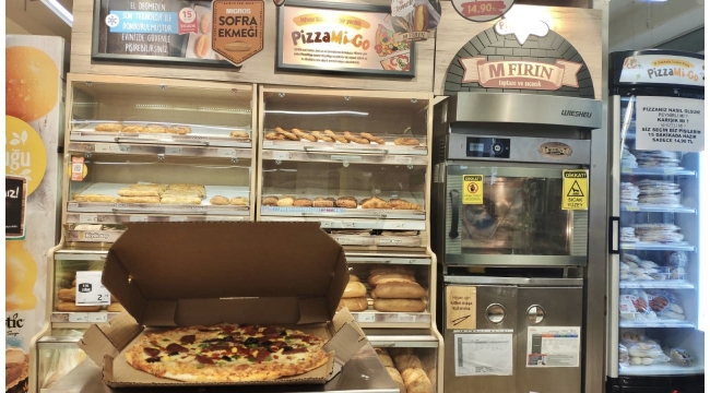 Migros'tan Türkiye'nin dört bir yanına hızlı, lezzetli ve uygun fiyatlı pizza servisi