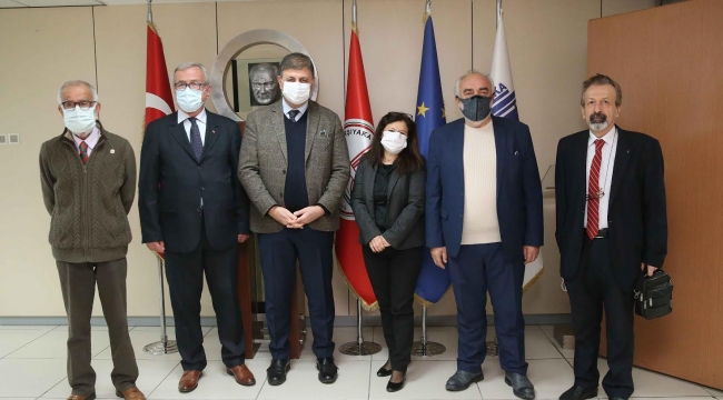 Disk Emekli-Sen’den Başkan Tugay’a ziyaret