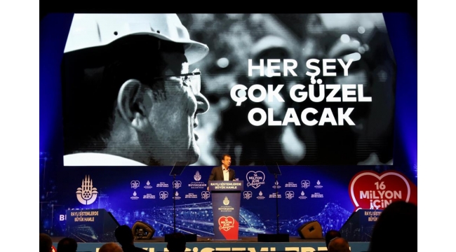 İMAMOĞLU: “2029 HEDEFİMİZ 622 KİLOMETRE RAYLI SİSTEM”