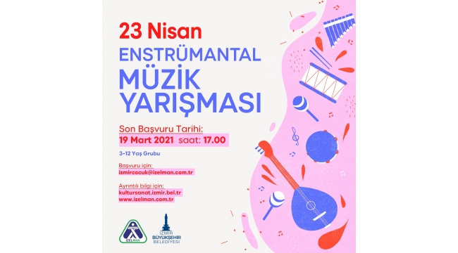 Minik müzisyenler yarışıyor