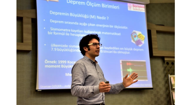 Bornova’da deprem bilinçlendirme çalışmaları