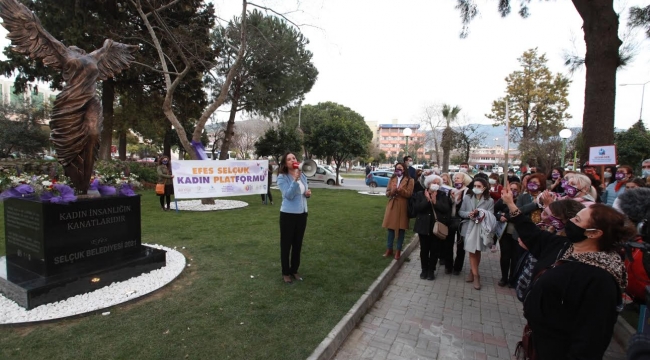(Foto Galerili Haber) Efes Selçuk'ta Nike Anıtı Açıldı