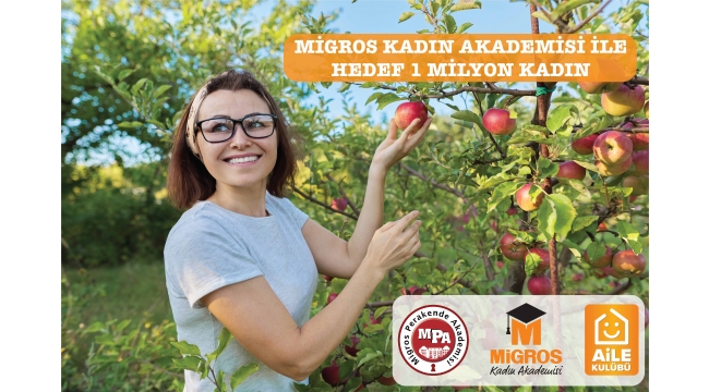Migros Kadın Akademisi ile hedef 1 milyon kadın