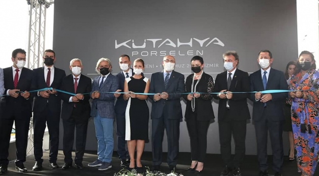 Kütahya Porselen yeni showroomunu İzmir Pınarbaşı'nda açtı