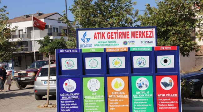 (Foto Galerili Haber) Güzelbahçe Belediyesi'nden sıfır atık seferberliği