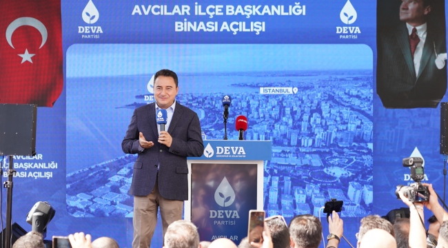 Ali Babacan: 'Türkiye'yi öfkeye teslim etmeyeceğiz'