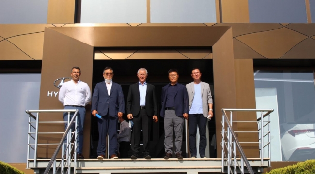 Hyundai Türkiye Başkanı Yükseliş'i ziyaret etti