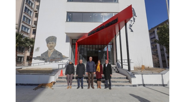 Gaziemir AKM’nin tadilatında sona doğru