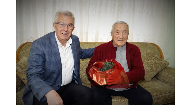 Başkan Eriş’ten Köy Enstitülü öğretmenlere vefa ziyareti
