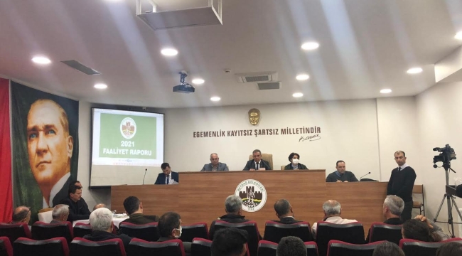 Beydağ Belediyesi Nisan ayı olağan meclisi toplantısı yapıldı