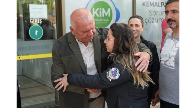 Kemalpaşa'da bayramlaşma töreni