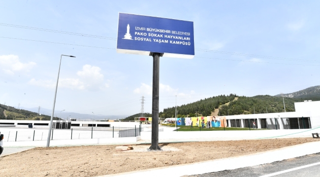Pako Sokak Hayvanları Sosyal Yaşam Kampüsü 30 Nisan'da açılıyor