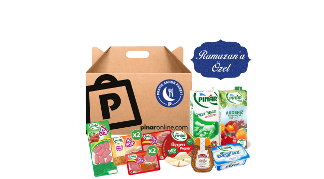 PınarOnline’dan Ramazan Ayına özel iftar, sahur ve tatlı paketleri