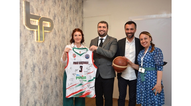 Talatpaşa Tıp'tan Pınar Karşıyaka'ya destek