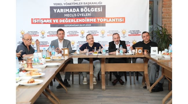 Başkan Sürekli’den, Yarımada’da yerel yönetimler toplantısı