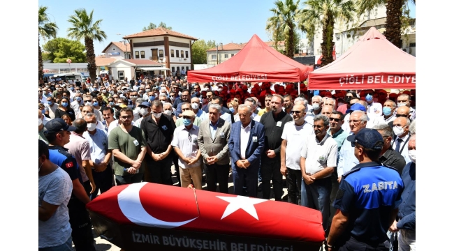 Çiğli’de Solak’a hüzünlü veda