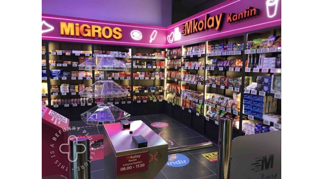Migros'un mobil alışveriş deneyimi MKolay Kantin'e en yenilikçi gıda satış ödülü