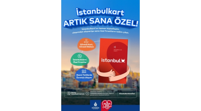 İstanbulkart artık kişiye özel
