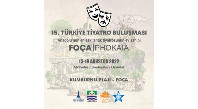 Türkiye tiyatro buluşması Foça'da gerçekleşecek
