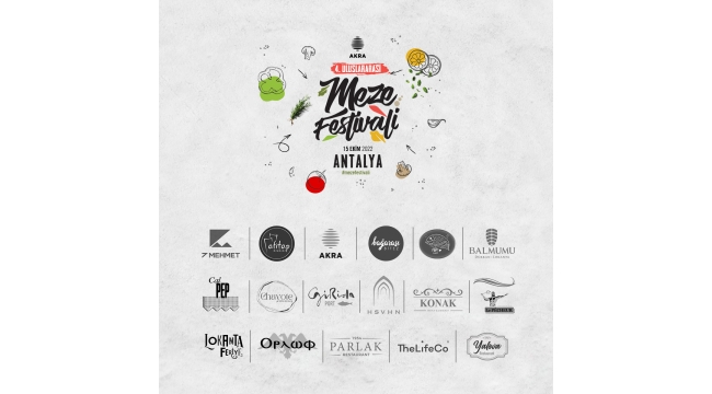 Meze Festivali'ne geri sayım tüm hızıyla sürüyor