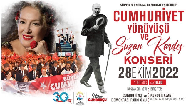 Çiğli Belediyesi’nden Cumhuriyetin 99. yılına coşkulu kutlama